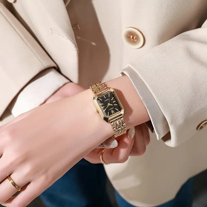 Gold Link Watch