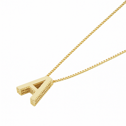Gold Initial Necklace