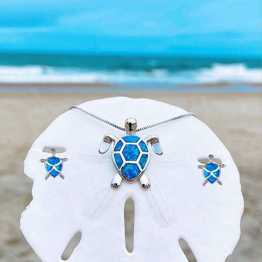 Sea Turtle Jewellery Set