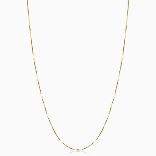 Gold Box Necklace