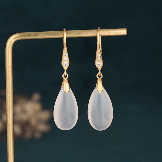 Radiant Moonstone Earrings