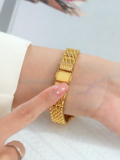 Gold Link Watch